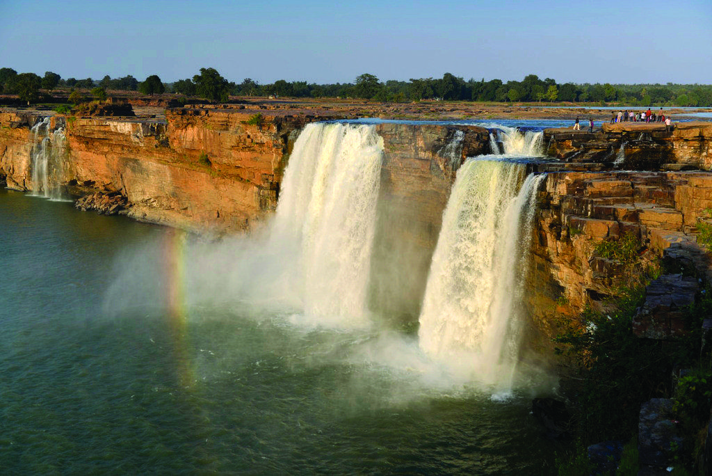 Chhattisgarh translates to "thirty-six forts" and is a landlocked state in central India